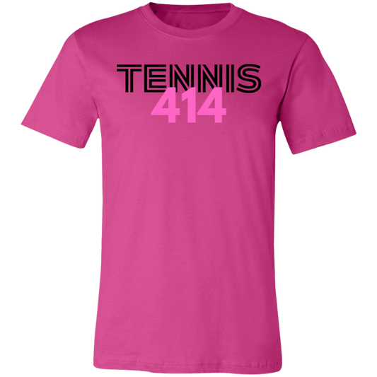 414 Tennis Unisex Jersey Short-Sleeve Tee