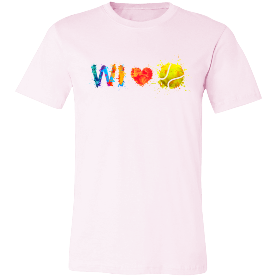 WI LOVE TENNIS Unisex Jersey Tee