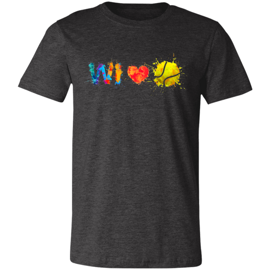 WI LOVE TENNIS Unisex Jersey Tee