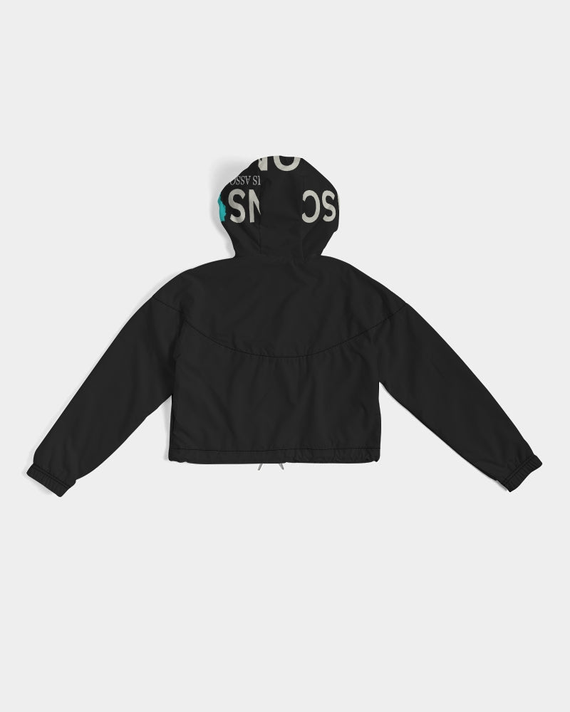 WTA Women's Cropped Windbreaker